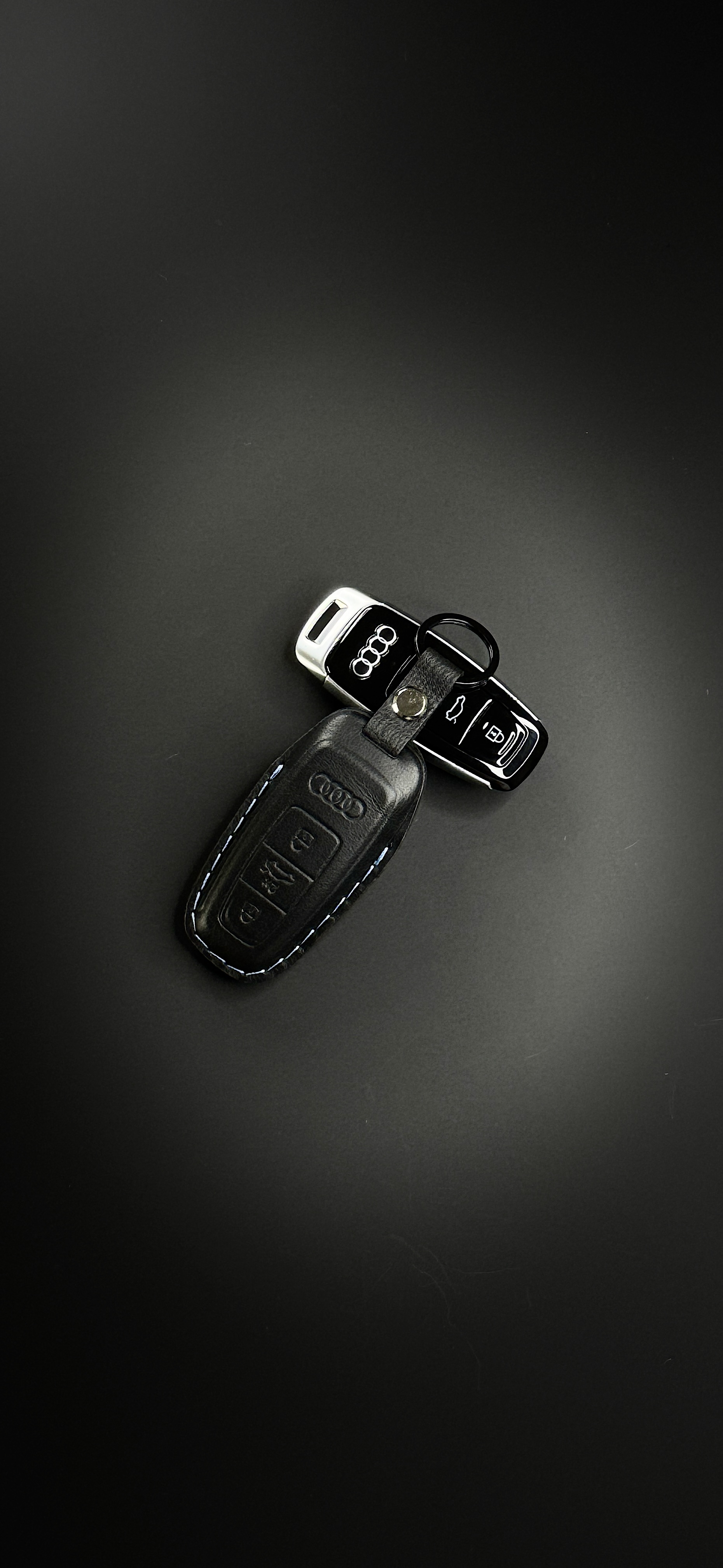 Audi Key Case - Carbon Leather